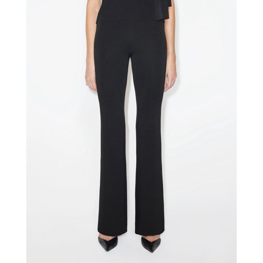 KHY Sueded Stretch Low Rise Pant in Black